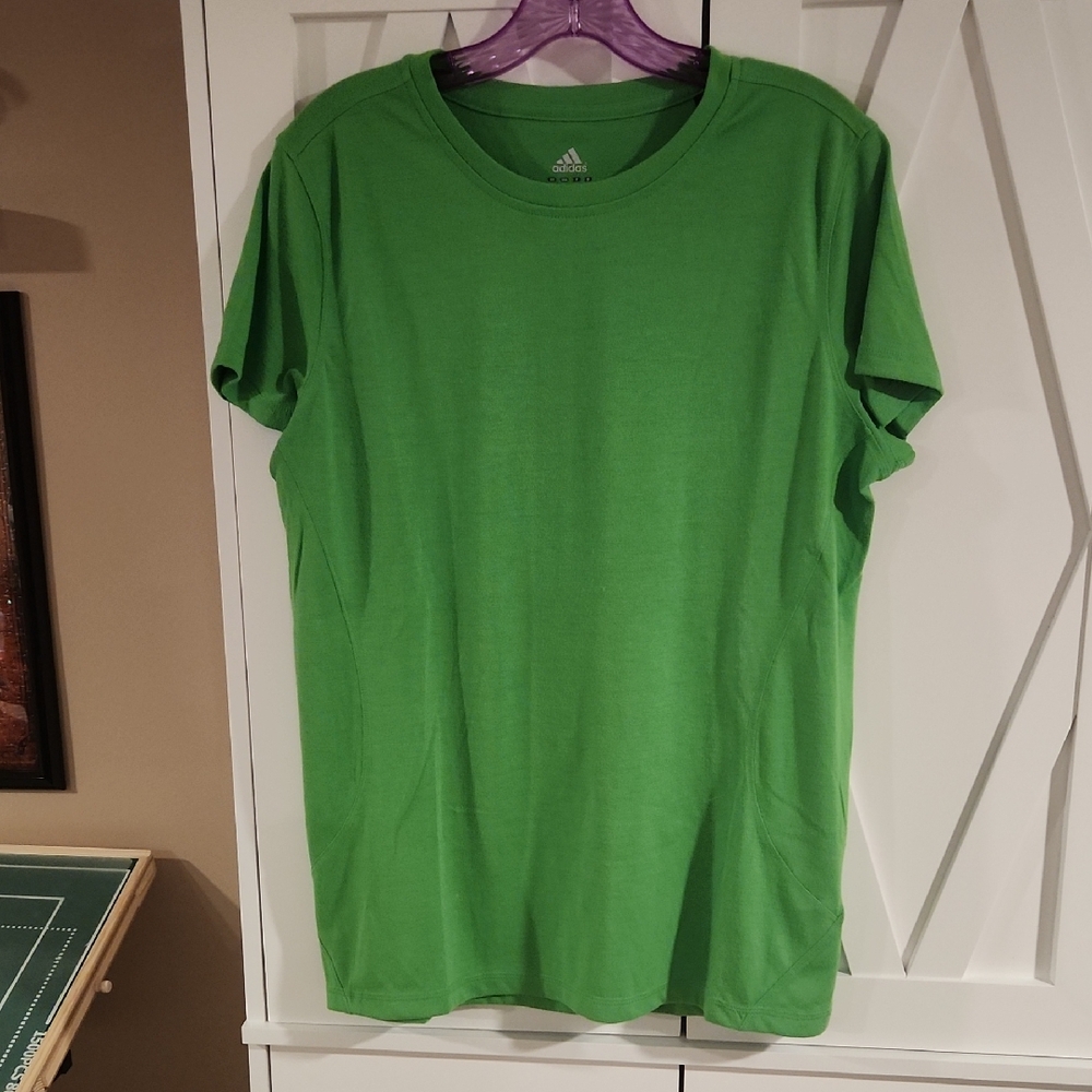 Green Adidas T-shirt